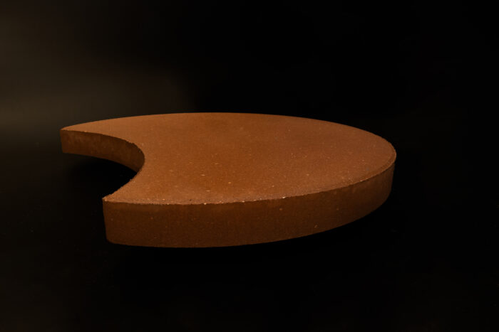 24" 3/4 Moon Stepping Stone - Image 7