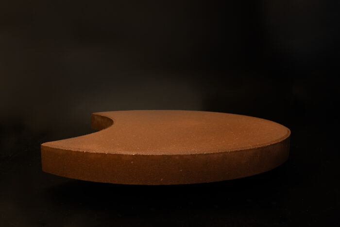 24" 3/4 Moon Stepping Stone - Image 8
