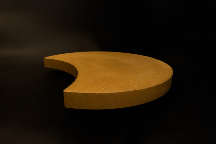 24" 3/4 Moon Stepping Stone - Image 4