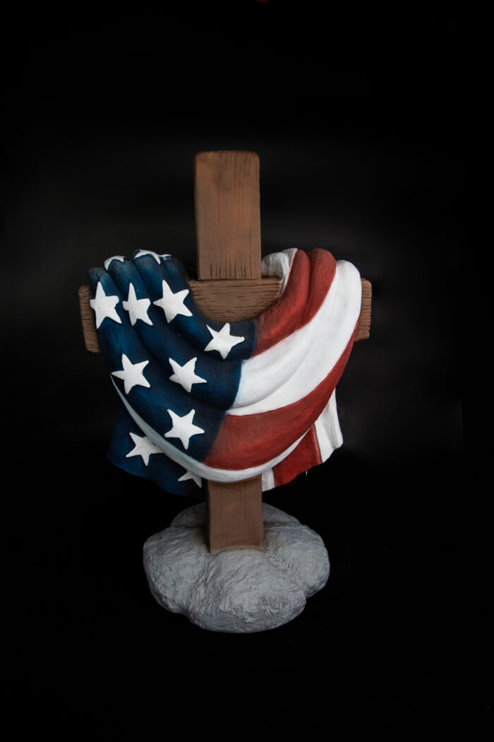 Cross & Flag